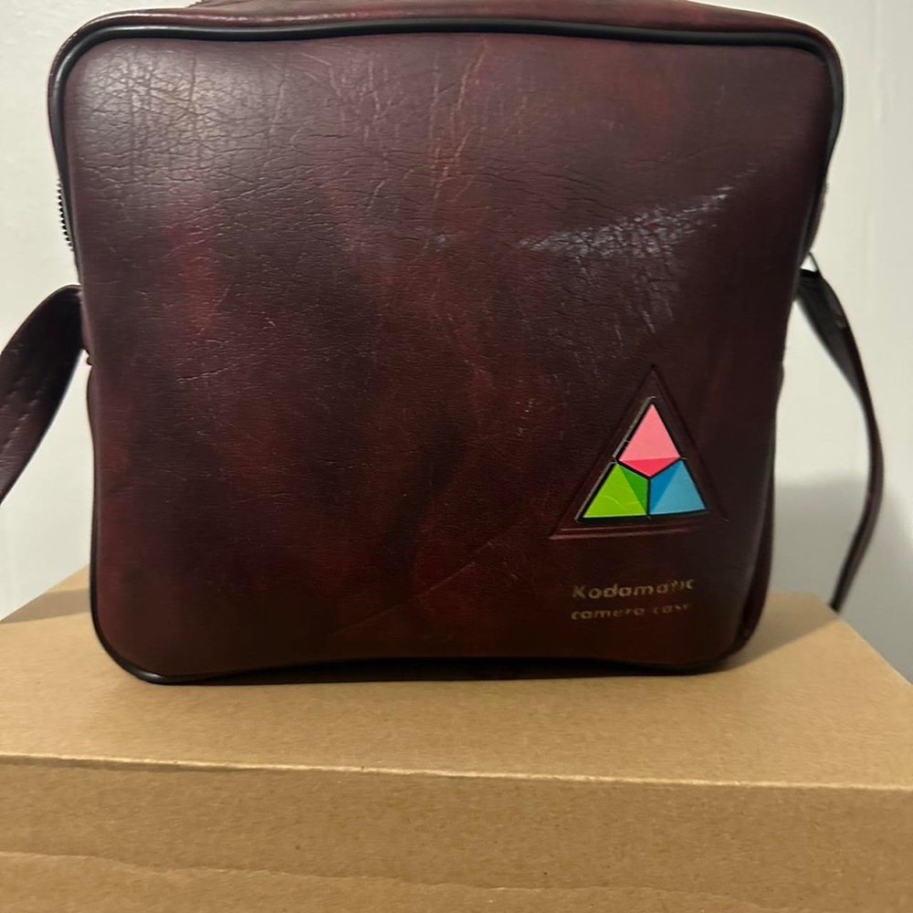 vintage camera bag